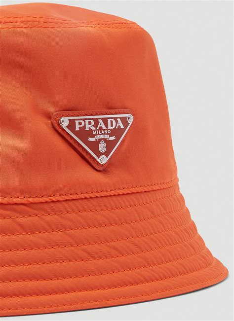 bucked hat prada orange|Prada Hats & Bucket Hats for Men .